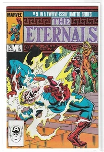 THE ETERNALS #5 MARVEL COMIC BOOK FEBRERO 1985 - Imagen 1 de 5