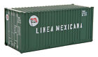 Walthers 20' Corrugated Container w/ Flat Panel Linea Mexicana HO Scale
