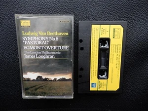BEETHOVEN SYMPHONY No 6 PASTORAL - JAMES LOUGHRAN - 1989 CASSETTE TAPE ALBUM - Picture 1 of 6