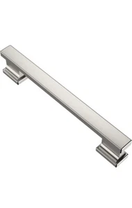 Alzassbg 5 Pack Brushed Satin Nickel Cabinet Pulls, 5 Inch(128mm) - Picture 1 of 3