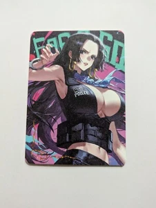 Boa Hancock One Piece Heartbeat Dimension Goddess Story Waifu A6 Card Anime - Picture 1 of 1