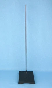 RECTANGULAR SUPPORT STAND 4" X 6" w/ 18" x 5/16" ROD - Picture 1 of 1