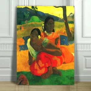 PAUL GAUGUIN - Two Women - CANVAS ART PRINT POSTER - 24x16" - Picture 1 of 1