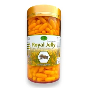 Nature's King-Royal Jelly 1000mg 365 Soft Capsules Made from Australia - Picture 1 of 5