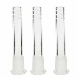 2PCS 5.6" Glass Downstem Diffuser 14mm Male Down Stem For Bowl Glass Bong Pipe - Picture 1 of 7