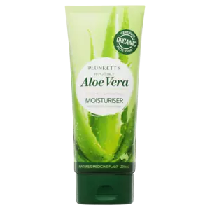 Plunkett's Hi-Potency Aloe Vera Moisturiser 200mL Soothing & Hydrating Plunketts - Picture 1 of 2