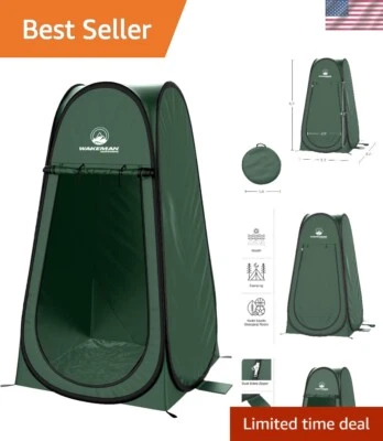 Tienda Pop Up Privacidad - Ducha Impermeable y Vestuario para Camping y Festivales Foto 1 de 4