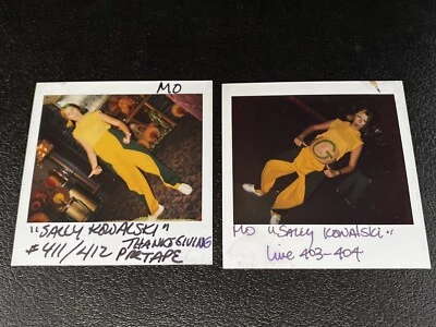 MADtv 2 Photos Polaroid Mo Collins Wardrobe Original Photo Pretty Funny Lot 90s - Image 1 of 4