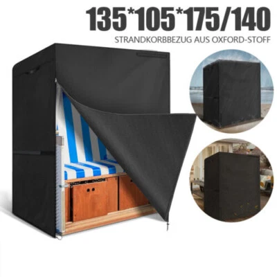 Strandkorb-Schutzhülle Schutzhaube f Strandkörbe-Abdeckhaube Strandkorbhülle XXL - Bild 1 von 4