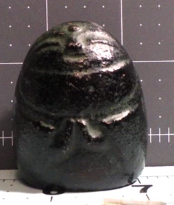 9.7oz very heavy metal effigy of Buddha? praying 2 X 1 5/8X1 1/8" figurine mini - Picture 1 of 5