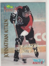 JOHNATHAN AITKEN 1995 Classic Hockey Draft Picks Printer's Proof #56 1/749