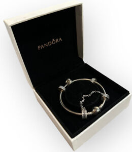Boxed Pandora Lion King Bracelet & Charms & Safety Chain Remember Who You Are