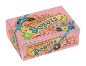 🧩🍩NEW A Little Something Donuts - 150 piece Mini Puzzle Lea Redmond - Picture 1 of 3