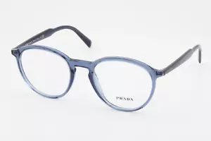 Prada VPR13T VAV-1O1 Unisex Round Glasses Frames Blue Gradient 51mm - Picture 1 of 10
