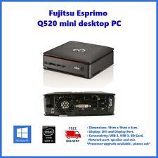 FUJITSU ESPRIMO Q520 Mini Desktop PC i3-3170T 2TB SSD 16GB RAM Windows 10 USB3