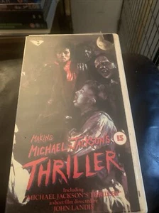 Herstellung von Michael Jacksons Thriller und Musikvideo - Vintage 1980er VHS-Video  - Bild 1 von 4