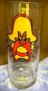 Vintage 1973 YOSEMITE SAM Glas Pepsi Sammler Serie Warner Bros. Looney Tunes - Bild 1 von 2