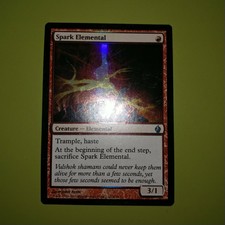 FOIL Spark Elemental x1 Premium Deck Series: Fire and Lightning 1x MTG