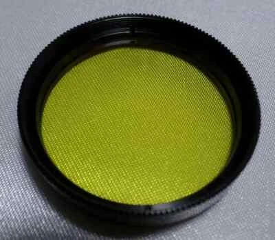 a Yellow 2x LZOS 40.5x0.5mm Vintage Light Filter 40.5mm mount of lens 0445 - Image 1 of 3