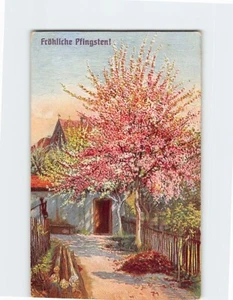 Postcard Fröhliche Pfingsten! Nature Scene - Picture 1 of 2