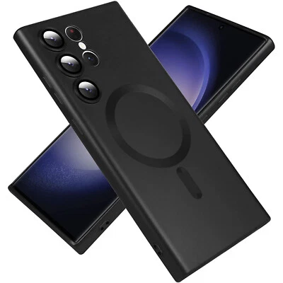 For Samsung Galaxy S24 Ultra S23 FE S22 S21 S20 Mag Safe Magnetic Case TPU Cover - Image 1 of 4