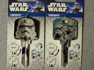 Star Wars StormTrooper Kwikset KW1/KW10 house Key Blank - Picture 1 of 1