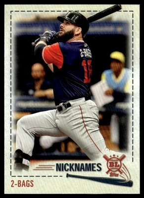 2019 Topps Big League Players' Weekend Nicknames Mitch Moreland Boston Red Sox - Image 1 of 2