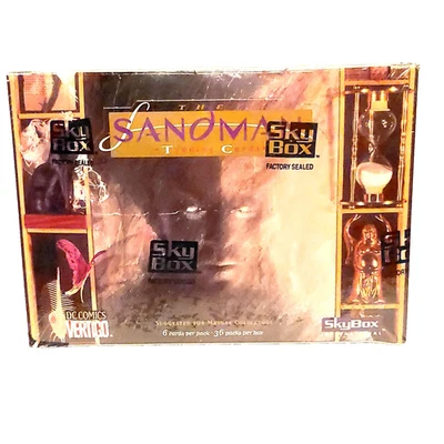Cartões colecionáveis Sandman Skybox 36 pacotes de 6 cartas McKean caixa lacrada 1994 DC/Vertigo - Imagem 1 de 4