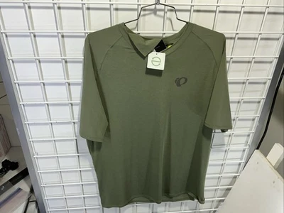 Camiseta de manga corta PEARL iZUMi Expedition Merino - para hombre talla mediana verde profundo Foto 1 de 3