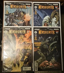 Witchblade Aliens Predator Mindhunter Complete Set 1 2 2 3 Variant Topcow Comics - Picture 1 of 11