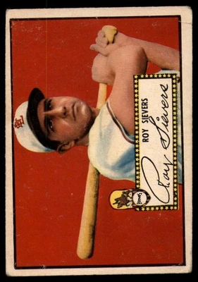 1952 Topps #64 Roy Sievers VG Red Back               ID:91325 - Image 1 of 2