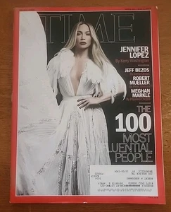 Time Magazine April 30 / May 7 2018 Jennifer Lopez Influential People - Picture 1 of 15