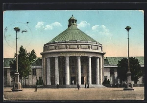 AK Dresden, Internationale Hygiene Ausstellung 1911, Festplatz mit populärer Ha - Imagen 1 de 2