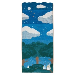 My Neighbor Totoro Cotton Face Towel (Moonlit Night) Studio Ghibli Japan Anime - Picture 1 of 2