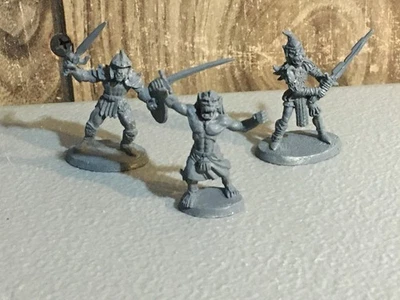 A32623 RAL PARTHA MINIATURAS METAL 3 PK ORC WARRIORS FIGHTER BÁRBARO D&D Foto 1 de 4