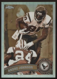 Andre Johnson #60 2011 Topps Chrome Sepia Refractor Houston Texans SP /99 - Picture 1 of 3