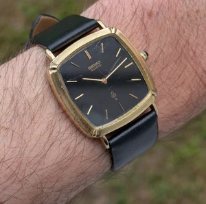 Montre Seiko quartz - Pile neuve - 7820-5360 - Fonctionnelle - Vermeil 925 - Imagen 1 de 14