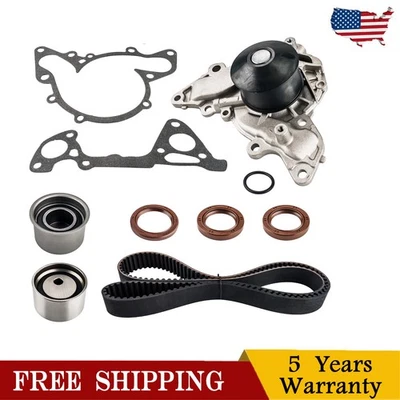 7pcs Timing Belt Kit Water Pump For Mitsubishi Montero Sport 1997-2003 V6 3.0L - Image 1 of 4