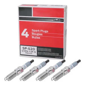 4PCS Motorcraft Platinum Spark Plug SP520 For 11-14 Ford Flex Mustang 3.5L 2.7L - Bild 1 von 12