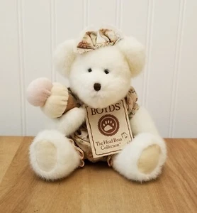 Boyds 904123 Tutti F Sugarcone White Plush Stuffed Animal 9" Bear Ice Cream Cone - Picture 1 of 10