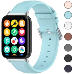 Leather Strap Bracelet Smart Wrist Band For Xiaomi Mi Band 8 9 Pro/Redmi Watch 4 - Picture 1 of 53