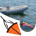 Sea Drogue Anchor Buoy Boat Bag Parachute Boat Anchor Sock for Dinghy