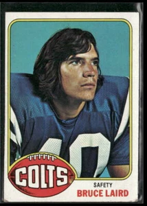 Tarjeta de fútbol americano Bruce Laird 1976 Topps #111 Baltimore Colts - Imagen 1 de 2
