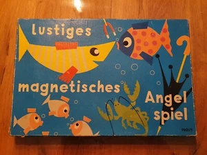 Lustiges Magnetisches Angelspiel 9601/1 - 50er - 60er Jahre Spiel Vintage Retro - Bild 1 von 3