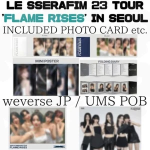 2023 LE SERAFIM FLAME RISES IN SEOUL INKLUSIVE FOTOKARTE etc. weverse JP UMS POB - Bild 1 von 19