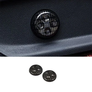 For Mercedes-Benz GLC Carbon Fiber Seat Button Handle Cover Trim 2016-2021 2020 - Bild 1 von 8