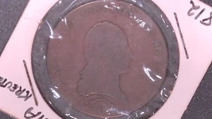 AUSTRIA 1812 B CIRCULATED 3 KREUTZER - Picture 1 of 2