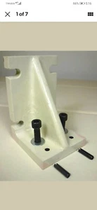 Precision Machined Angle Plate - Horizontal To Vertical Positioning Locating New - Picture 1 of 6