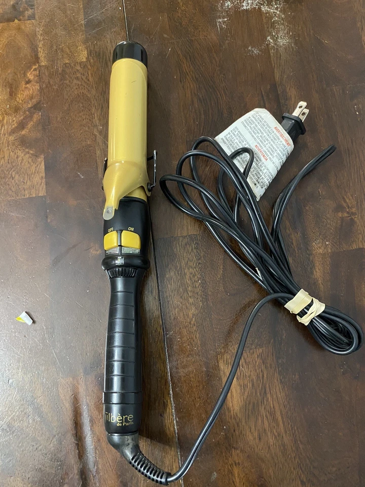 Rizador de pelo JILBERE de Paris Professional #JBP155S 1,5" dorado 160 W Foto 1 de 1