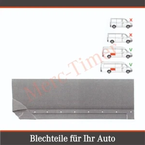 Parte lateral pared lateral chapa de reparación para Mercedes Sprinter 2006-2018 derecha - Imagen 1 de 5